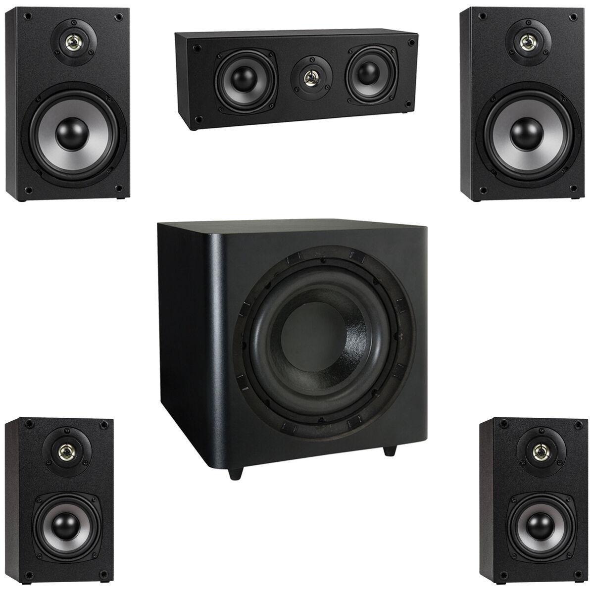 B652 5.1 Home Theater Surround Sound Speaker System with 10